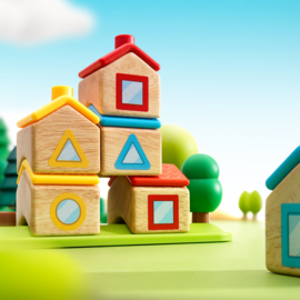 SmartGames - Stapel dorp