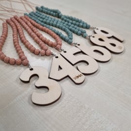 Cijferhanger - met ketting