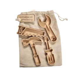 Bio mini bakjes set gereedschap