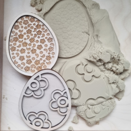 Vulvormen / speel tray set paaseieren