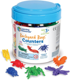 Learning Resources - Backyard Bugs™ Counters (Set of 72)