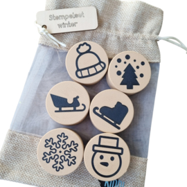 PLA stempelset winter
