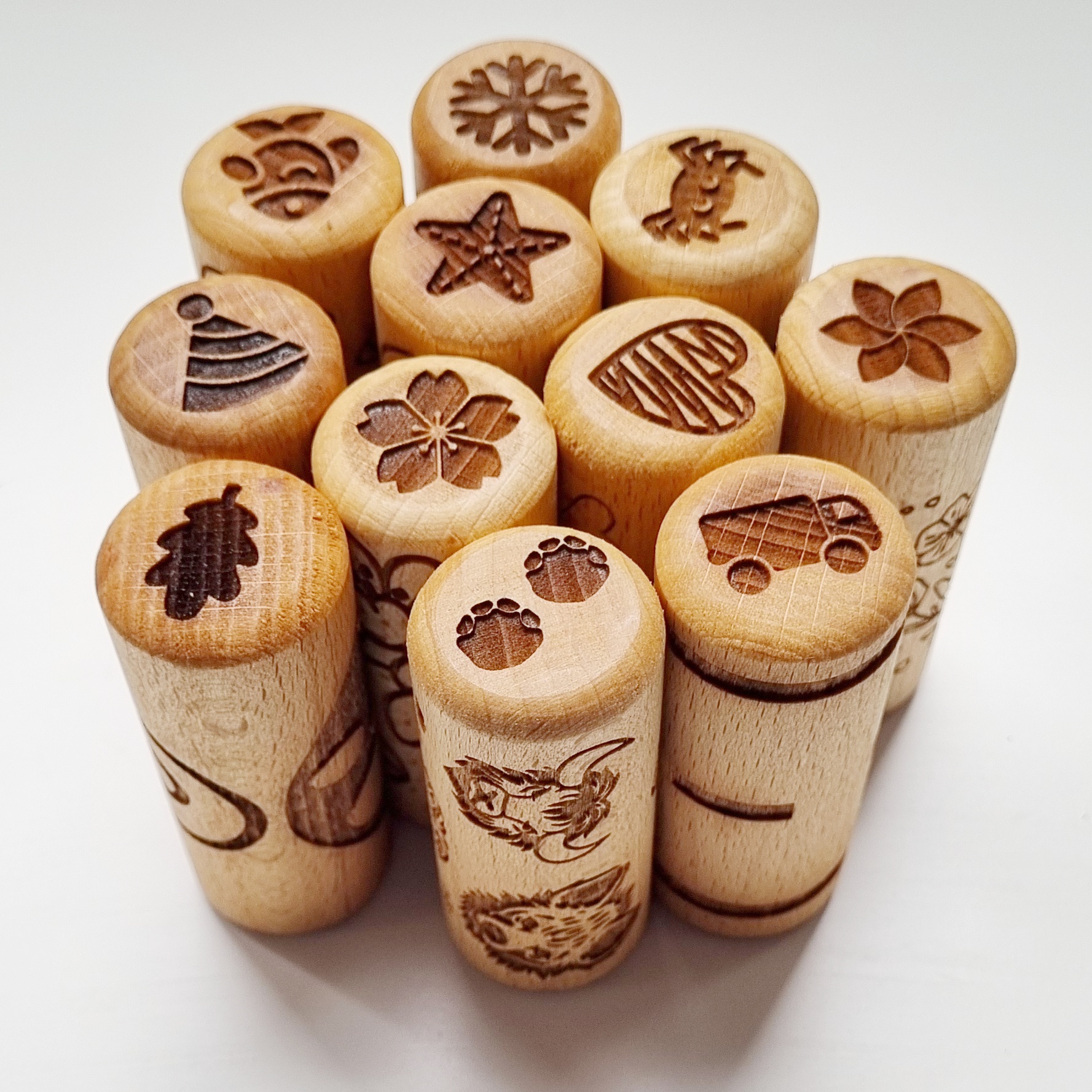 Houten roller HARTJES