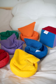 Pit&Play - Regenboog pittenzakjes - set van 6