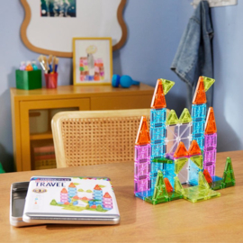 MAGNA-TILES - Travel Set Deluxe - 55 piece