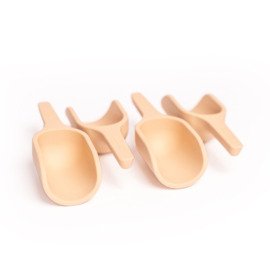 Mini Scoops Naturel
