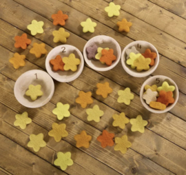 Cosy Direct - Chunky Felt Stars - Set van 35