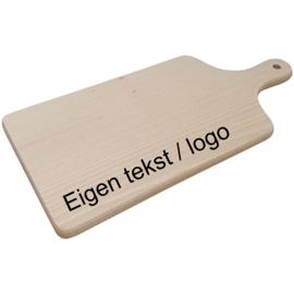 Snijplank beuken met handvat - 39,5 CM