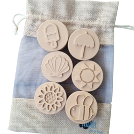 PLA stempelset zomer