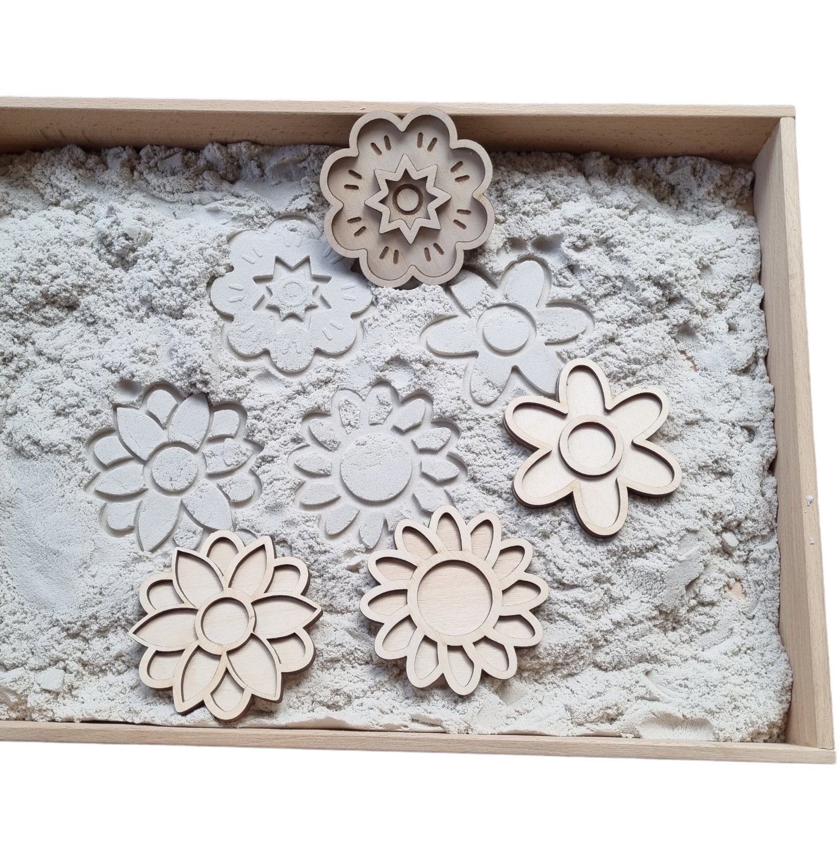 Vulvormen / speel tray mini set custom - set van 4