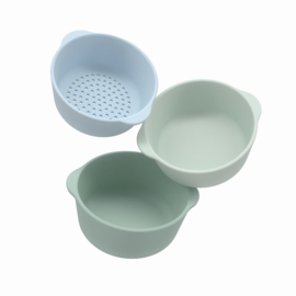 2e kans - Nesting Bowl set Green - beschadigd doosje
