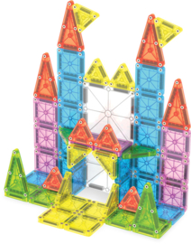 MAGNA-TILES - Travel Set Deluxe - 55 piece