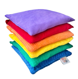 Pit&Play - Regenboog pittenzakjes - set van 6