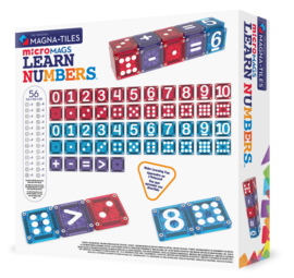 MAGNA-TILES® microMAGS Learn Numbers 56 stuks