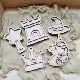 Mini vulvormen set sprookjes