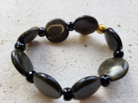 goud obsidiaan en onyx