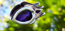 Amethist in 925zilver