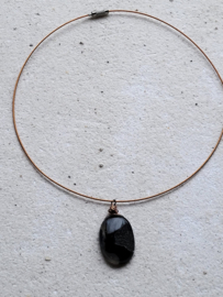 druzy onyx hanger