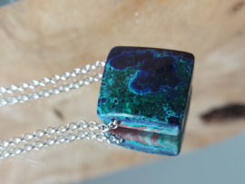Ketting met azuriet malachiet