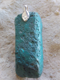 Grote hanger chrysocolla