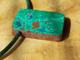 ketting met azuriet malachiet