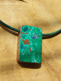 ketting met azuriet malachiet