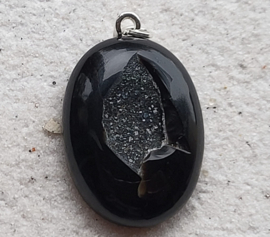 druzy onyx hanger