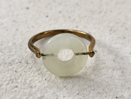 Aventurijn ring