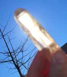 Golden Lemurian kristal
