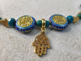 Ketting met turkoois