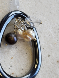 hanger hematiet met diverse bedels