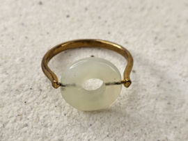 Aventurijn ring