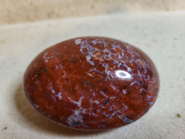 rode jaspis grote handsteen