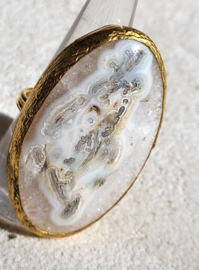 Chalcedoon ring