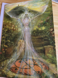 Kaart The deva of Chalice well