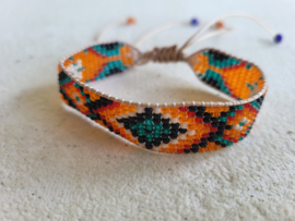 Native kraaltjes armband