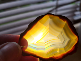 iris of regenboog agaat vermeil