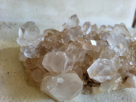 Lemurisch bergkristal Cluster uit de Himalaya
