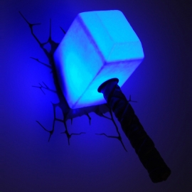 Thor Hammer Philips 3D LED Lamp