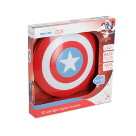 Captain America Shild Philips 3D LED Lamp