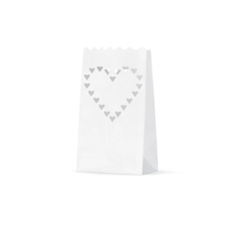 Candle bag hartjes