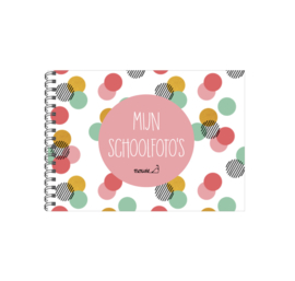 Schoolfotoboek roze