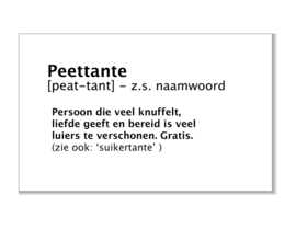 Peettante (limburgs)