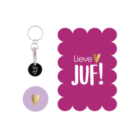 Giftset "Winkelwagenmuntje juf" 4