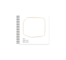 Echoboek regenboog beige