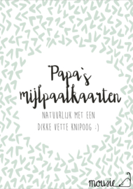 Papa's mijlpaalkaarten