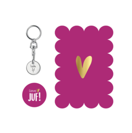 Giftset "Winkelwagenmuntje juf" 2