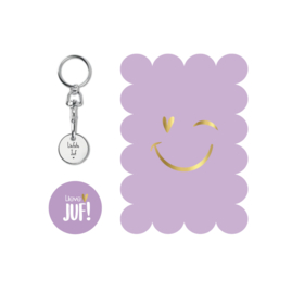 Giftset "Winkelwagenmuntje juf" 1