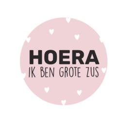 Sticker "Grote zus"