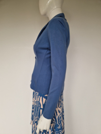 Juffrouw Jansen blazer. Maat M. Blauw.